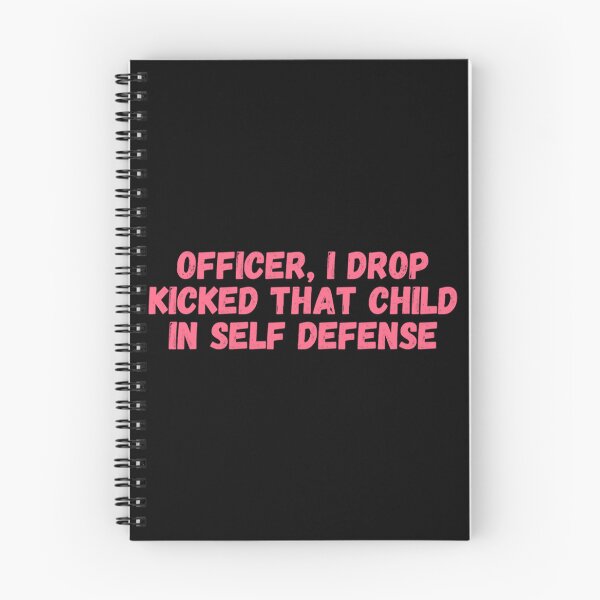 Item preview, Officer I Drop Kicked That Child In Self Defense  designed and sold by MESCLOTHIING.
