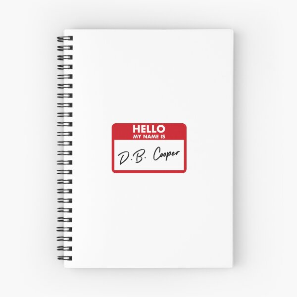 Item preview, Hello my name is D. B. Cooper - unsolved mystery designed and sold by tziggles.