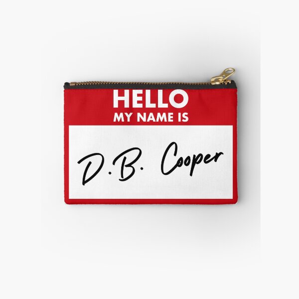 Item preview, Hello my name is D. B. Cooper - unsolved mystery designed and sold by tziggles.