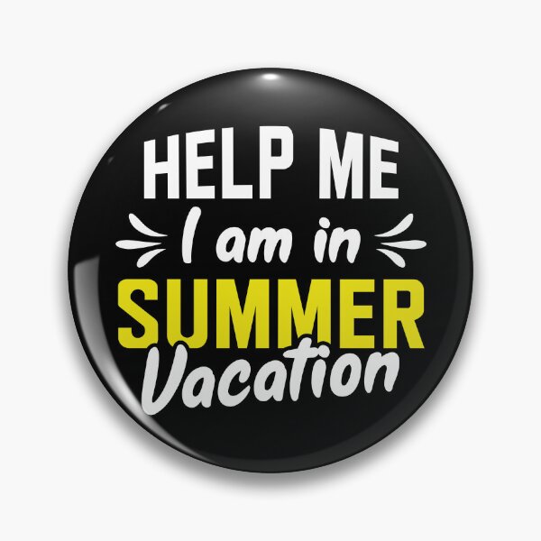 Item preview, Help me I am in Summer Vacation Funny Summer Holiday designed and sold by dass-art.