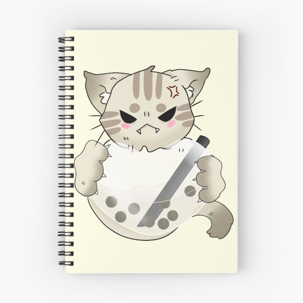 Item preview, Boba cat designed and sold by Sketchli.