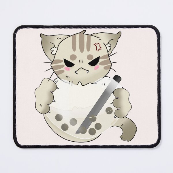 Item preview, Boba cat designed and sold by Sketchli.