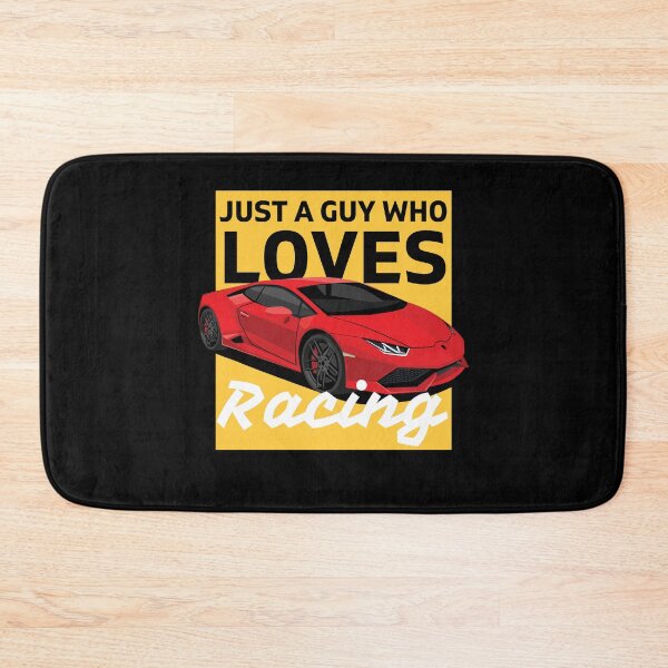 Item preview, Just A Guy Who Loves Racing designed and sold by MudPuppet.