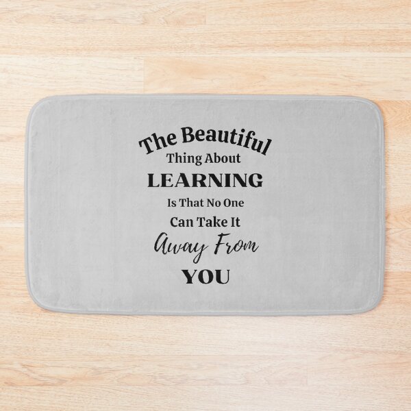 Item preview, The Beautiful Thing About Learning The Best Teacher Black Design designed and sold by BestTeacher.