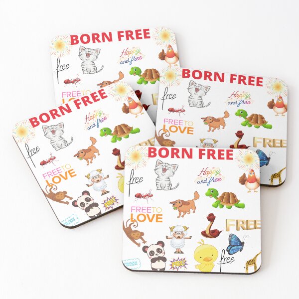 Item preview, Born Free and Happy designed and sold by RonelM.
