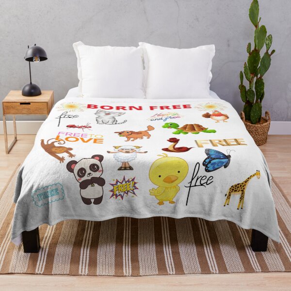 Item preview, Born Free and Happy designed and sold by RonelM.