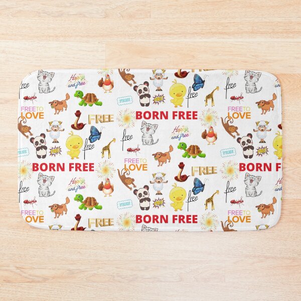 Item preview, Born Free and Happy designed and sold by RonelM.