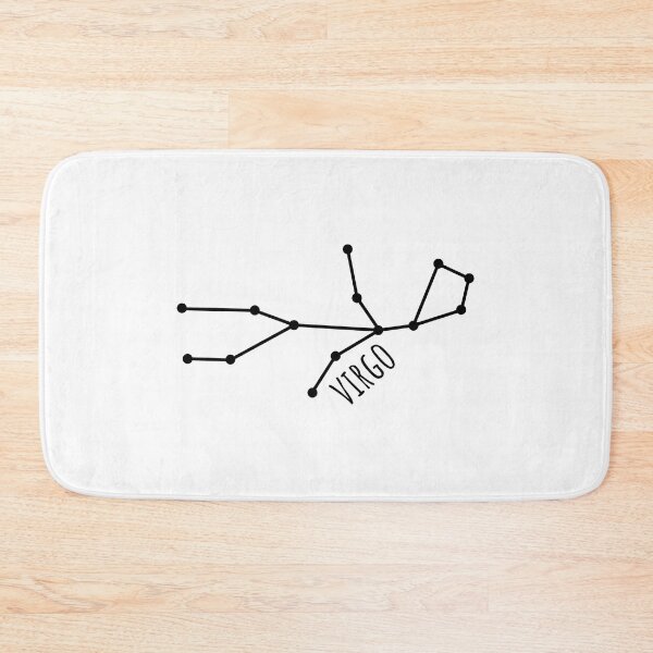 Item preview, Virgo Constellation (BLACK DESIGN) designed and sold by EleannaInSpace.