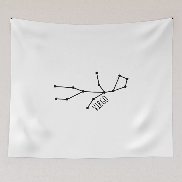 Item preview, Virgo Constellation (BLACK DESIGN) designed and sold by EleannaInSpace.