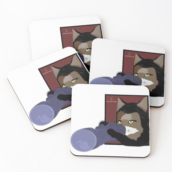 Item preview, rear window cat designed and sold by CreandoLios.