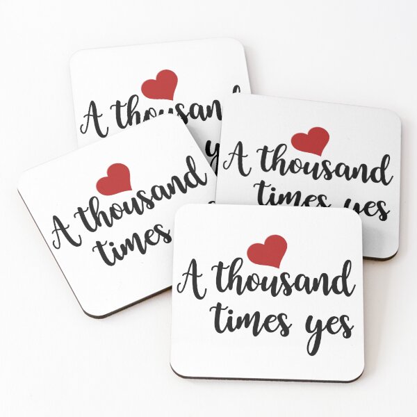 Item preview, A thousand times yes - Tarlos designed and sold by tksrainbow.