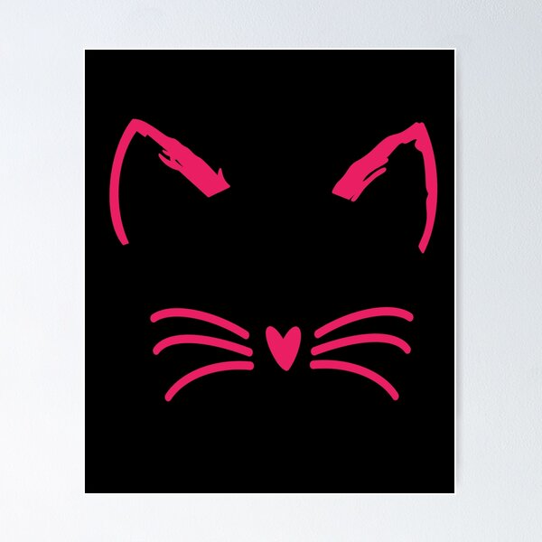 Angry Cat Face SVG Mad Cat Cat Whiskers Cat Cut File Cat 