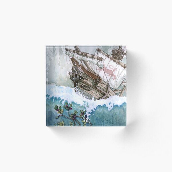 Wem Pirate Acrylic Block