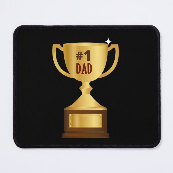 Item preview, #1 DAD Trophy Cup Award Fathers Day T-Shirt designed and sold by HavArt.