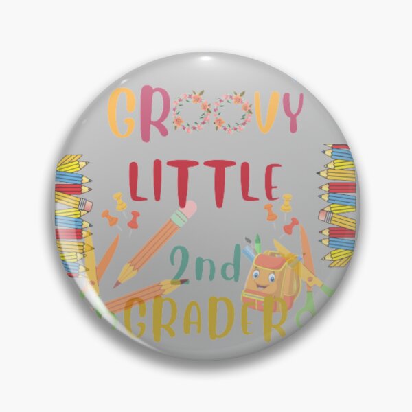 Item preview, Groovy Little Second Grader,Back To School This Year designed and sold by Vittorio-23.