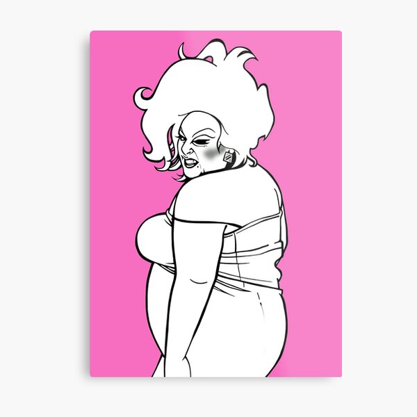 DIVINE Metal Print