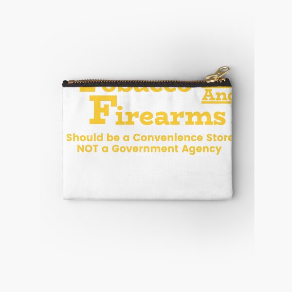 Item preview, Alcohol Tobacco Firearms Convenience Store T-Shirt Funny Gun designed and sold by NakedShirts.