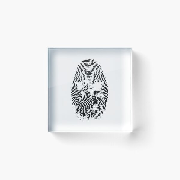 Item preview, Fingerprint world map designed and sold by Medisigne.