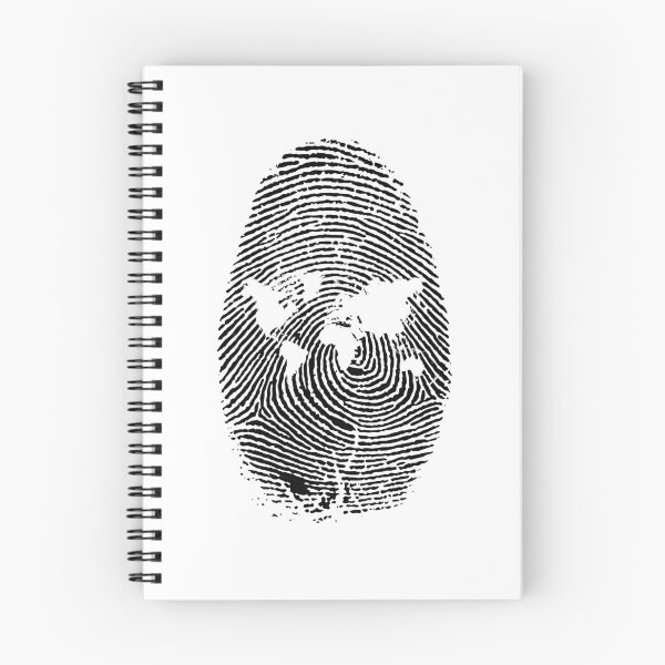 Item preview, Fingerprint world map designed and sold by Medisigne.
