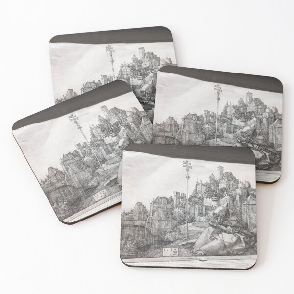 Item preview, St anthony at the city original art of albrecht dürer  designed and sold by Golido.