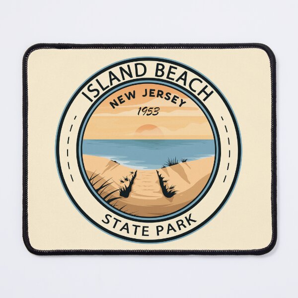 Item preview, Island Beach State Park New Jersey Badge designed and sold by KrisSidDesigns.