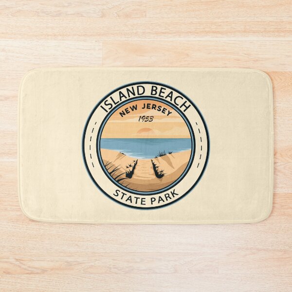 Item preview, Island Beach State Park New Jersey Badge designed and sold by KrisSidDesigns.