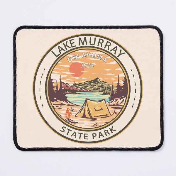 Item preview, Lake Murray State Park Oklahoma Badge designed and sold by KrisSidDesigns.
