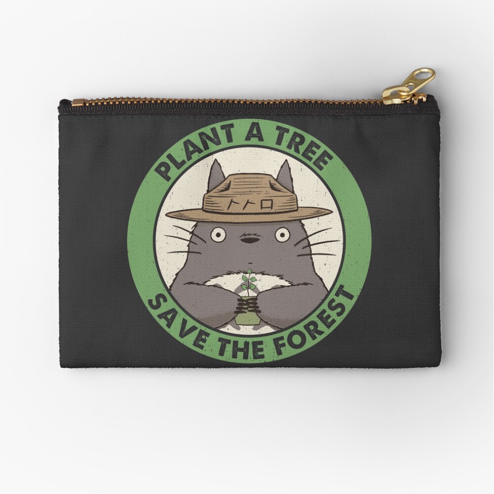 Save the Forest Zipper Pouch