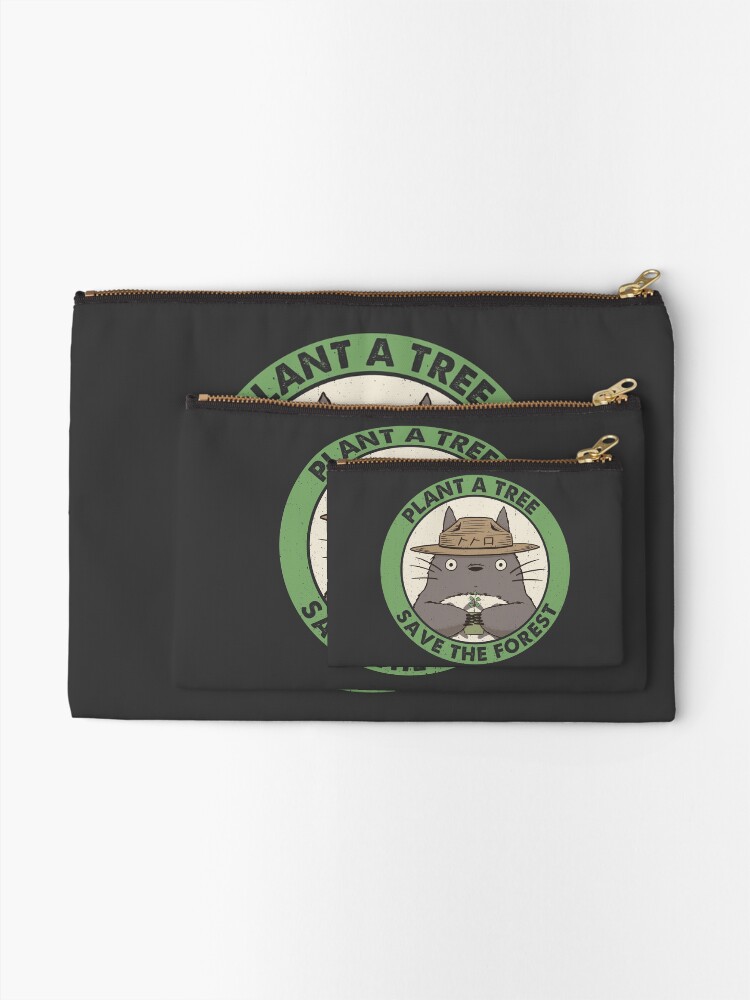 Alternate view of Save the Forest Zipper Pouch