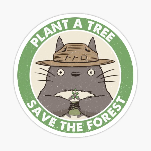 Save the Forest Sticker