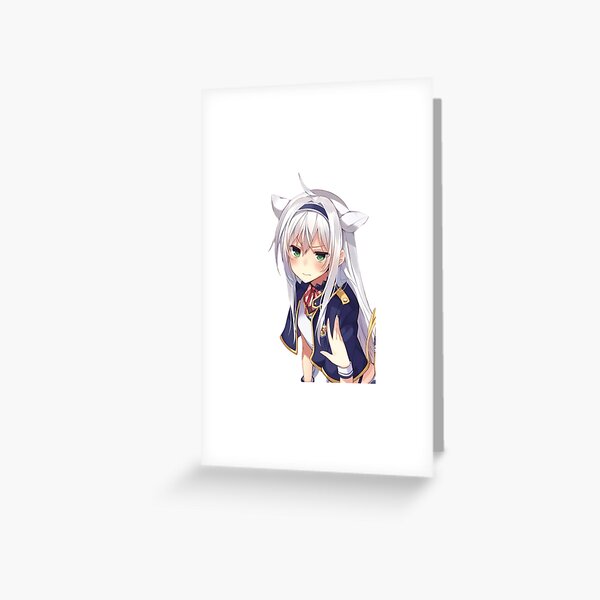 Rokudenashi Majutsu Koushi to Akashic Records Sistine Fibel Greeting Card  for Sale by assasinzex