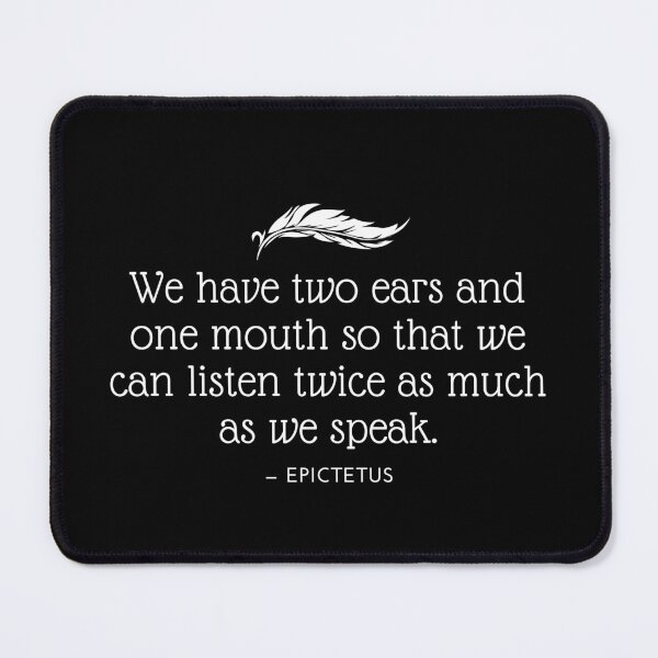 Item preview, Epictetus Two Ears designed and sold by NRealm.