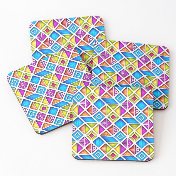 Item preview, 3d Colorful Geometric Pattern, Crazy Design designed and sold by lissantee.