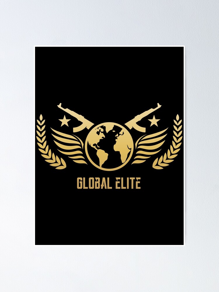 Csgo Global Elite Poster By Pixeptional Redbubble