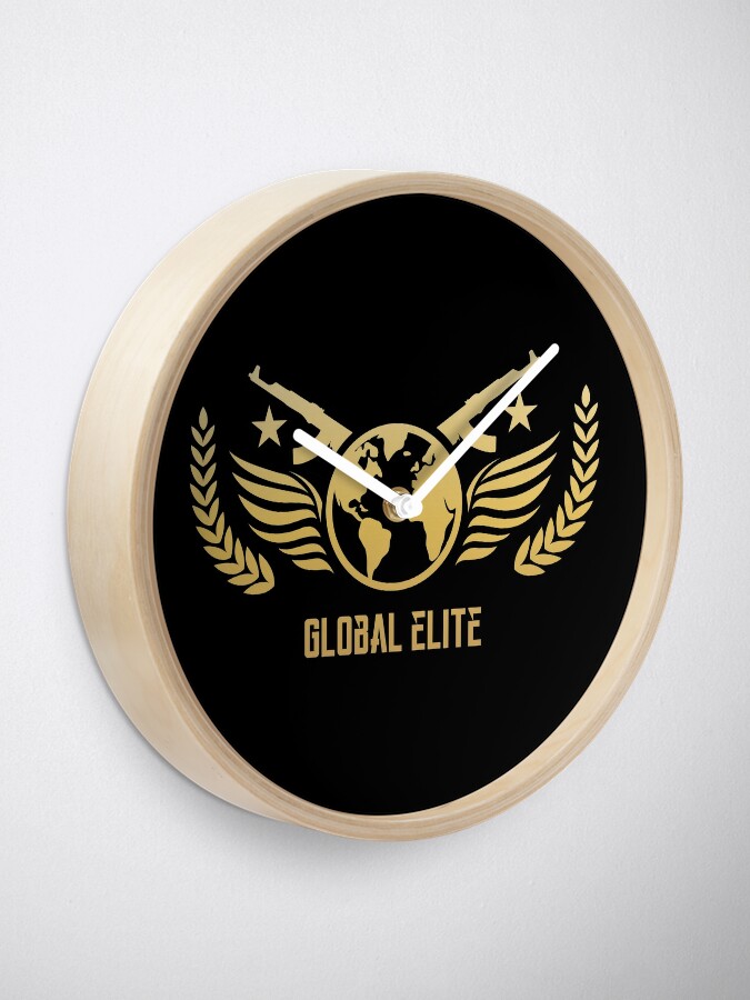 Csgo Global Elite Clock By Pixeptional Redbubble