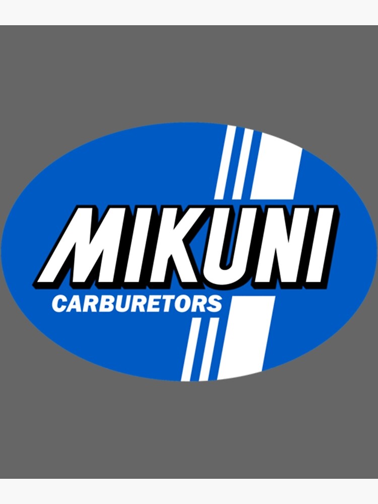 1960s Mikuni Logo Poster For Sale By Rossetti570276 Redbubble