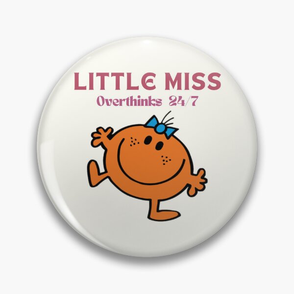 Item preview,  Little miss overthinks 24/7 meme little miss fun funny tshirts aesthetic  designed and sold by estheticianart.