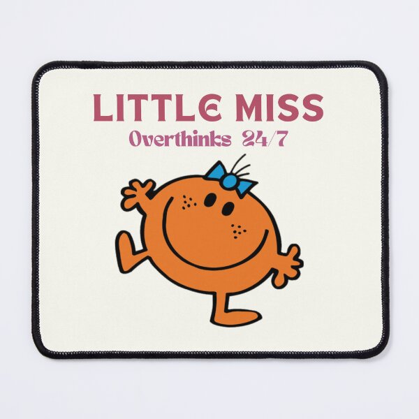 Item preview, Little miss overthinks 24/7 meme little miss fun funny tshirts aesthetic designed and sold by estheticianart.