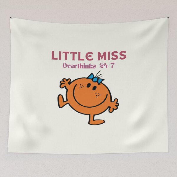 Item preview,  Little miss overthinks 24/7 meme little miss fun funny tshirts aesthetic  designed and sold by estheticianart.