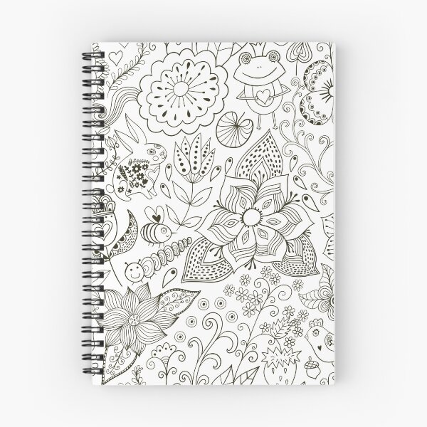 Item preview, Nature Doodle Pattern designed and sold by designfirebrand.