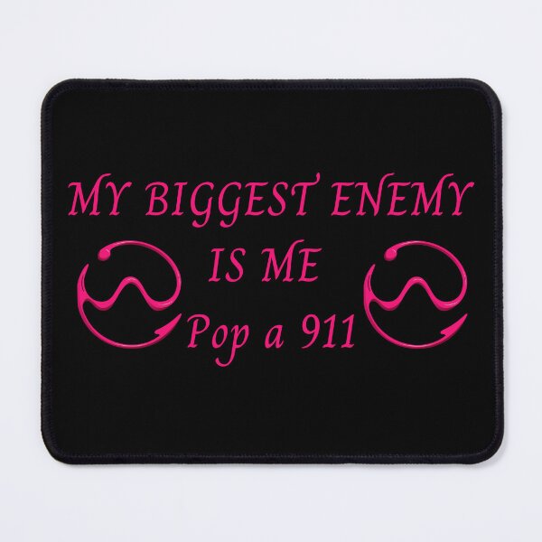 Item preview, Chromatica Ball- My Biggest enemy is me, Pop a 911 designed and sold by MadLeader.