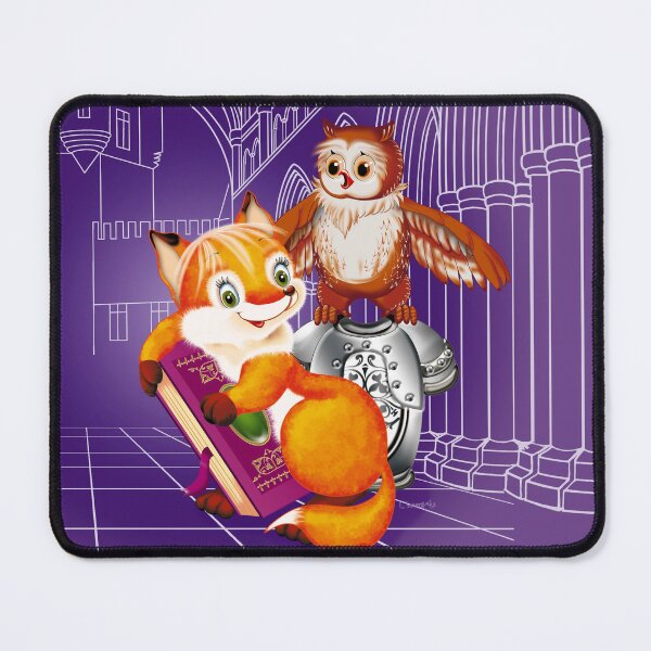 Item preview, Fox and Owl designed and sold by SVETLANA ZOLOTAREVA.