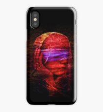 She dreams in color iPhone Case