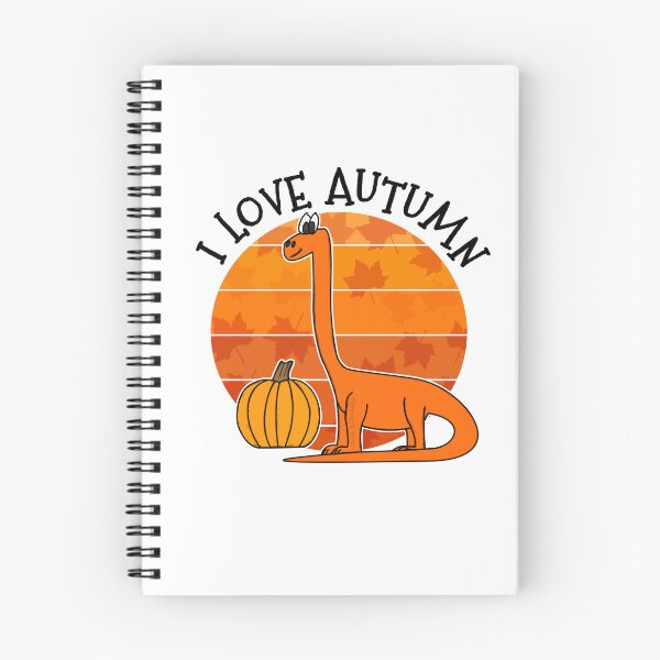 Item preview, Autumn Dinosaur Diplodocus Pumpkin Fall Thanksgiving designed and sold by doodlerob.