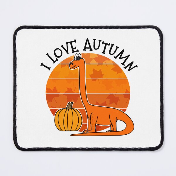 Item preview, Autumn Dinosaur Diplodocus Pumpkin Fall Thanksgiving designed and sold by doodlerob.