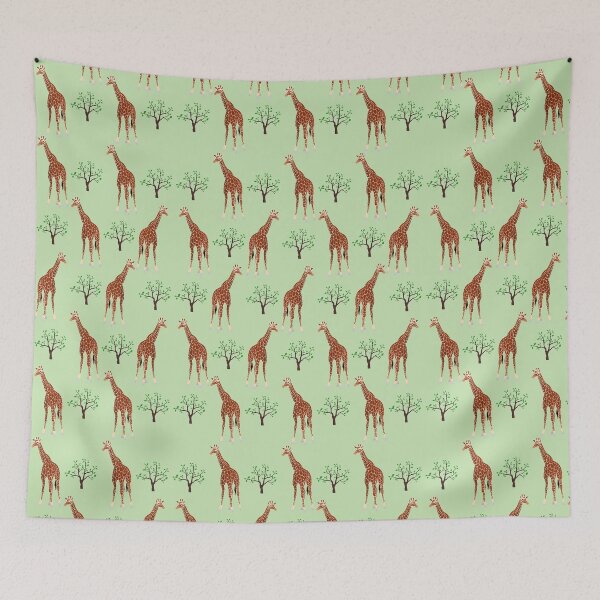 Item preview, Giraffe Seamless Pattern designed and sold by 37jlee.