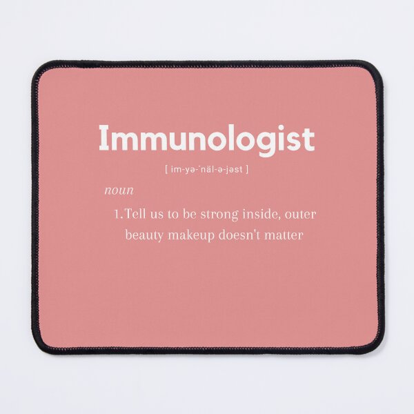 Item preview, Be strong inside, outer beauty doesn't matter Immunologist  designed and sold by DukeDoctor.
