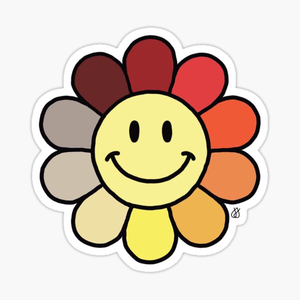 Smiley Face Flower Vector Graphic Bundle By gjsart