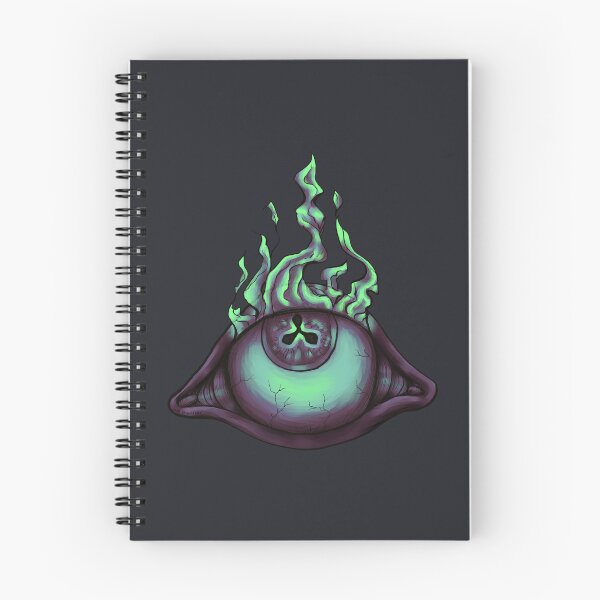 Item preview, El ojo ardiente de tres lóbulos designed and sold by DeadPhilosophy.