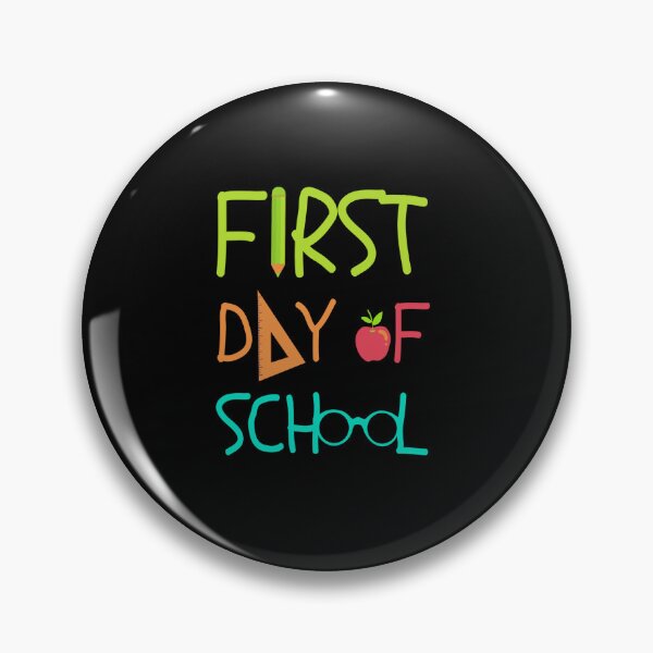 Item preview, FIRST DAY OF SCHOOL designed and sold by RetroPlaceee.